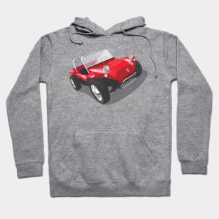 beach buggy in red Hoodie